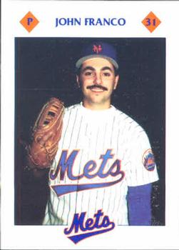 1993 Kahn's New York Mets #NNO John Franco Front