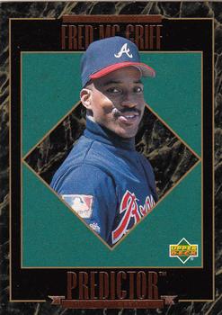 1995 Upper Deck - Predictors: League Leaders #R8 Fred McGriff Front