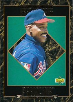 1995 Upper Deck - Predictors: League Leaders #R48 Fred McGriff Front