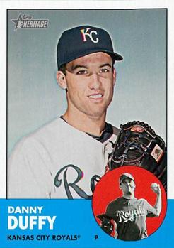 2012 Topps Heritage #104 Danny Duffy Front