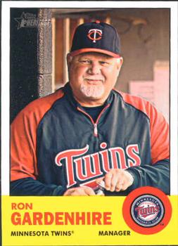 2012 Topps Heritage #125 Ron Gardenhire Front