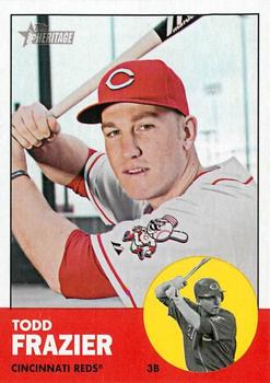 2012 Topps Heritage #133 Todd Frazier Front
