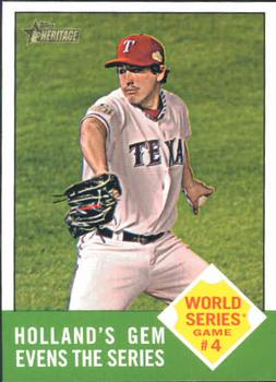2012 Topps Heritage #145 Holland's Gem Evens the Series Front