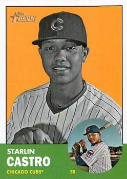 2012 Topps Heritage #193 Starlin Castro Front