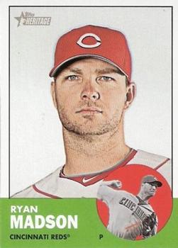 2012 Topps Heritage #341 Ryan Madson Front