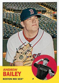 2012 Topps Heritage #368 Andrew Bailey Front