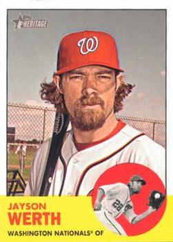 2012 Topps Heritage #47 Jayson Werth Front