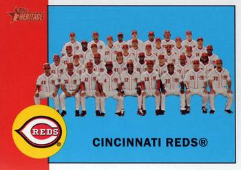 2012 Topps Heritage #63 Cincinnati Reds Front