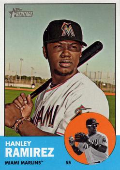 2012 Topps Heritage #122 Hanley Ramirez Front