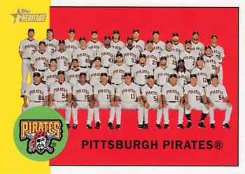 2012 Topps Heritage #151 Pittsburgh Pirates Front