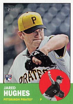 2012 Topps Heritage #184 Jared Hughes Front