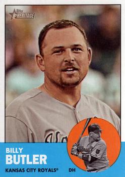 2012 Topps Heritage #316 Billy Butler Front