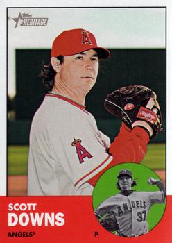 2012 Topps Heritage #372 Scott Downs Front