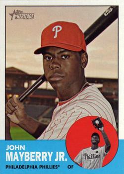 2012 Topps Heritage #465 John Mayberry Jr. Front