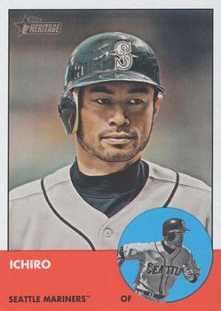 2012 Topps Heritage #491 Ichiro Front
