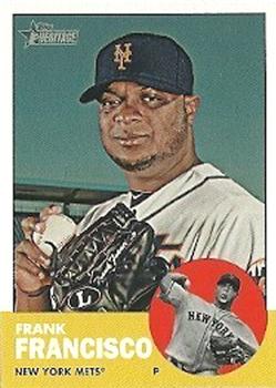 2012 Topps Heritage #426 Frank Francisco Front