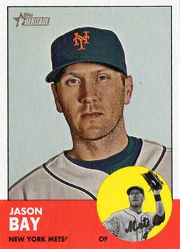 2012 Topps Heritage #475 Jason Bay Front