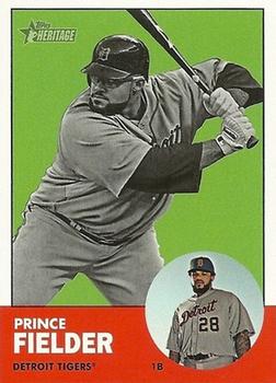 2012 Topps Heritage #476 Prince Fielder Front