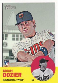 2012 Topps Heritage #H599 Brian Dozier Front