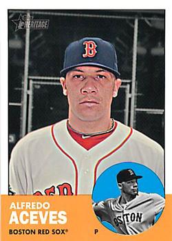 2012 Topps Heritage #H611 Alfredo Aceves Front