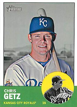 2012 Topps Heritage #H634 Chris Getz Front