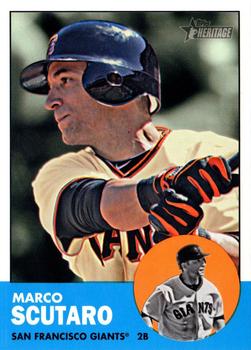 2012 Topps Heritage #H670 Marco Scutaro Front