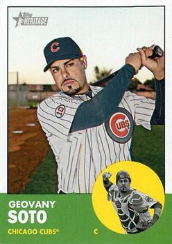 2012 Topps Heritage #81 Geovany Soto Front