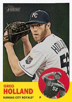 2012 Topps Heritage #82 Greg Holland Front