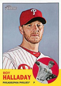 2012 Topps Heritage #91 Roy Halladay Front