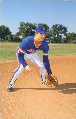 1986 Barry Colla New York Mets Photocards #1186 Howard Johnson Front