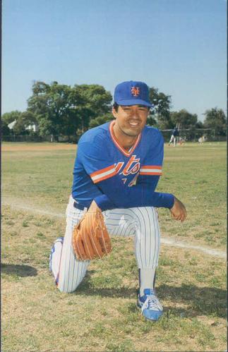 1986 Barry Colla New York Mets Photocards #1386 Ron Darling Front