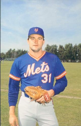 1986 Barry Colla New York Mets Photocards #1986 Bruce Berenyi Front