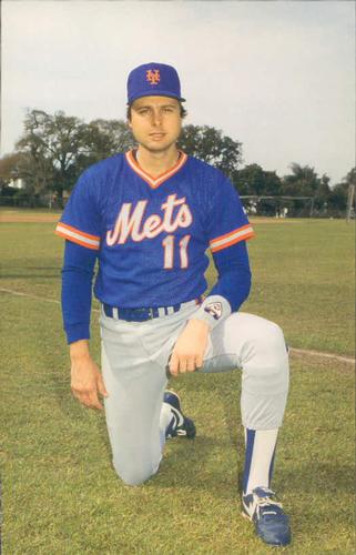 1986 Barry Colla New York Mets Photocards #2686 Tim Teufel Front