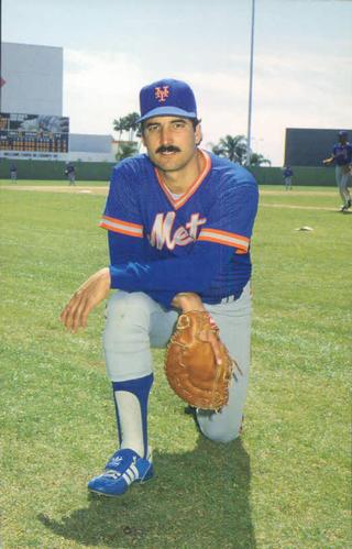 1986 Barry Colla New York Mets Photocards #686 Keith Hernandez Front