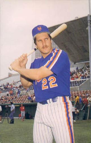 1987 Barry Colla New York Mets Postcards #1787 Kevin McReynolds Front