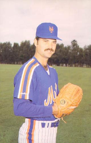 1987 Barry Colla New York Mets Postcards #2687 Bob Buchanan Front