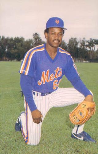 1987 Barry Colla New York Mets Postcards #4687 Zoilo Sanchez Front