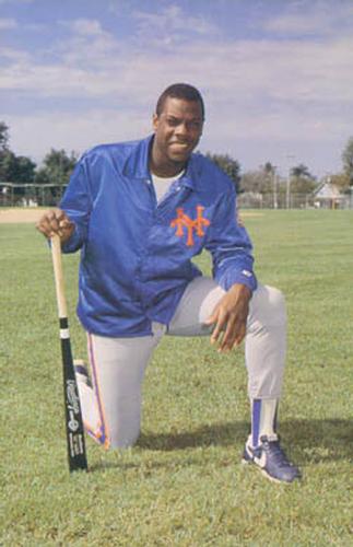 1987 Barry Colla New York Mets Postcards #487 Dwight Gooden Front