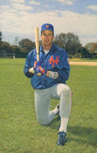 1987 Barry Colla New York Mets Postcards #5587 Barry Lyons Front