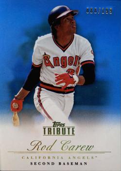 2012 Topps Tribute - Blue #98 Rod Carew Front
