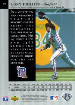 1995 Upper Deck - Special Edition #97 Tony Phillips Back