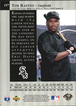 1995 Upper Deck - Special Edition #157 Tim Raines Back