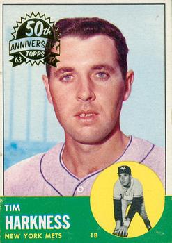 2012 Topps Heritage - 50th Anniversary Buybacks #436 Tim Harkness Front