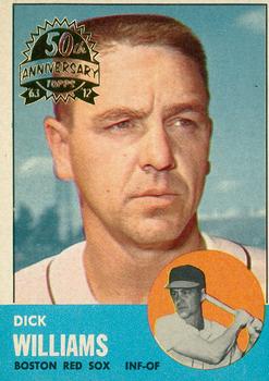 2012 Topps Heritage - 50th Anniversary Buybacks #328 Dick Williams Front