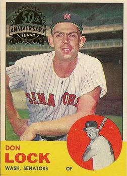 2012 Topps Heritage - 50th Anniversary Buybacks #47 Don Lock Front