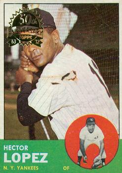 2012 Topps Heritage - 50th Anniversary Buybacks #92 Hector Lopez Front