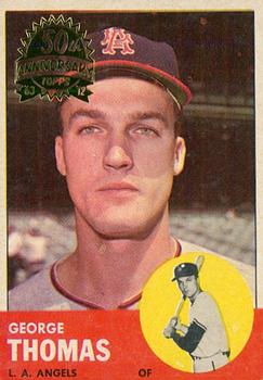 2012 Topps Heritage - 50th Anniversary Buybacks #98 George Thomas Front