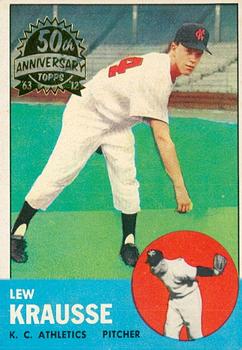 2012 Topps Heritage - 50th Anniversary Buybacks #104 Lew Krausse Front