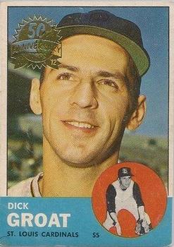 2012 Topps Heritage - 50th Anniversary Buybacks #130 Dick Groat Front