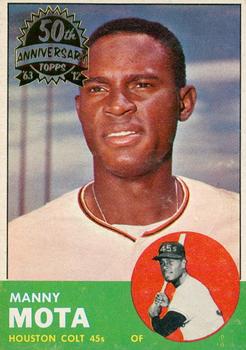 2012 Topps Heritage - 50th Anniversary Buybacks #141 Manny Mota Front